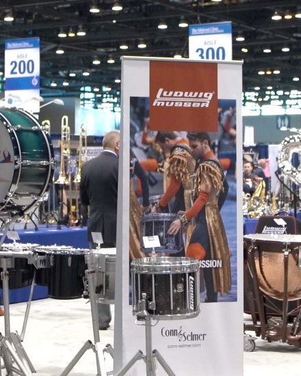 Conn Selmer Tradeshow Display